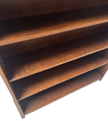 Art Deco Amsterdamse School Open Bookcase by Willem Penaat for Metz & Co., 1920s